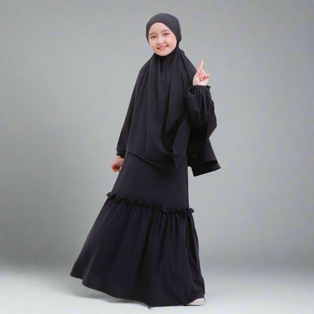 Madina Children Set--- Black
