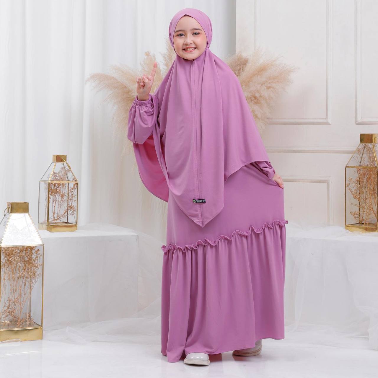 Madina Children Set----Pink