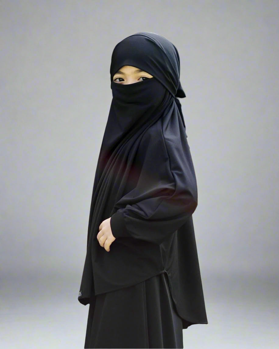 AISYAH Children Set---BLACK