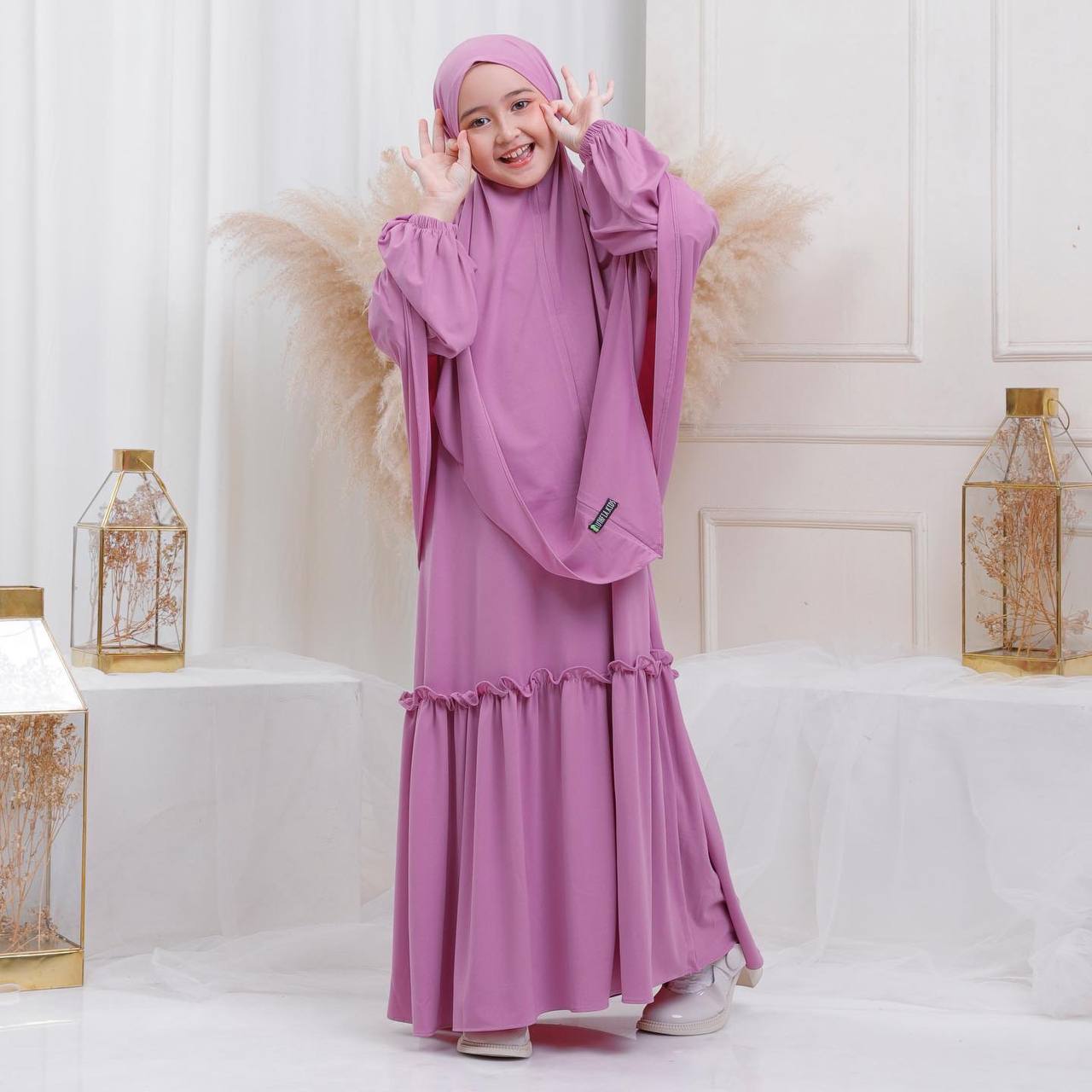 Madina Children Set----Pink